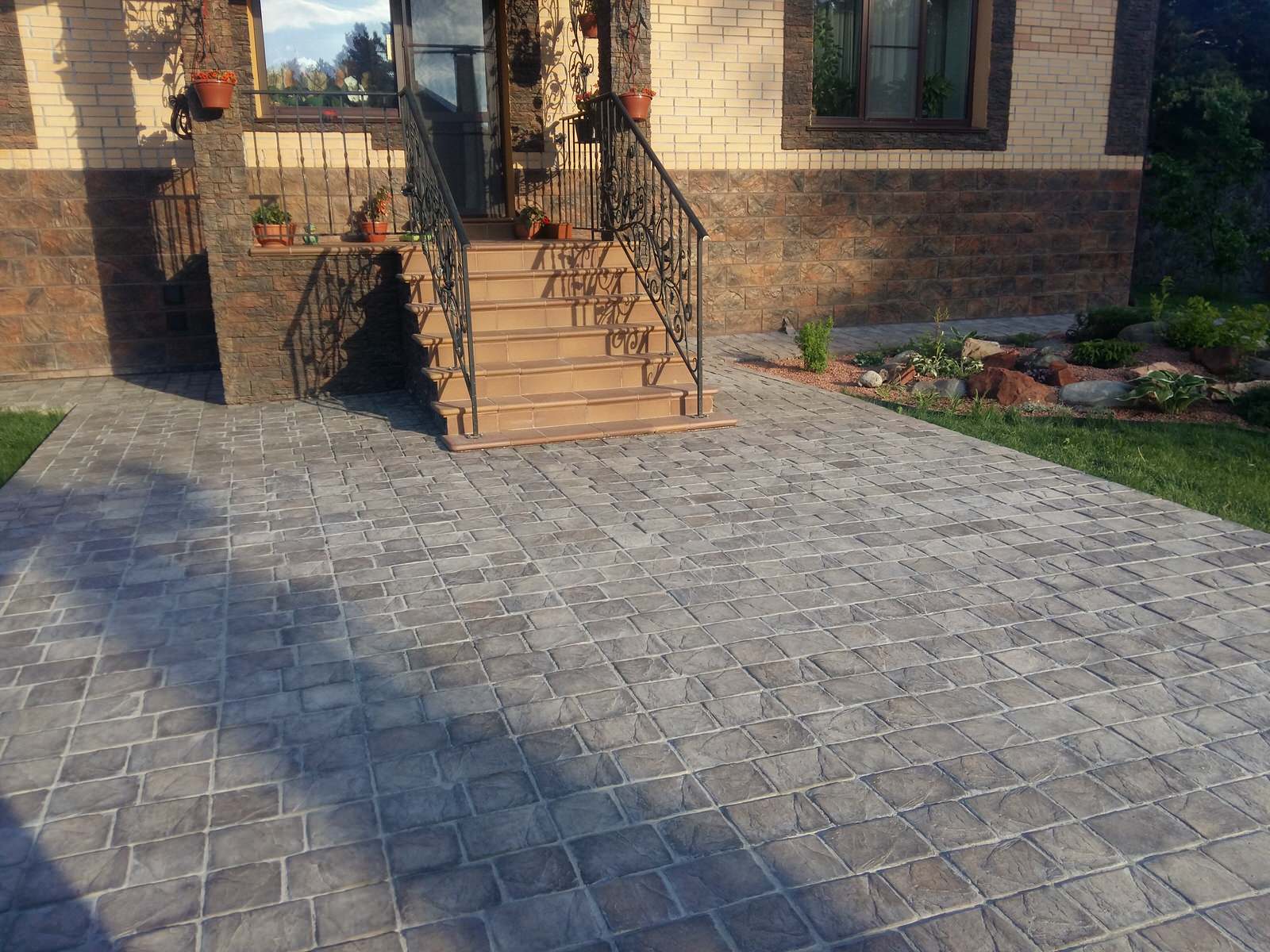 Дорожки в частных садах