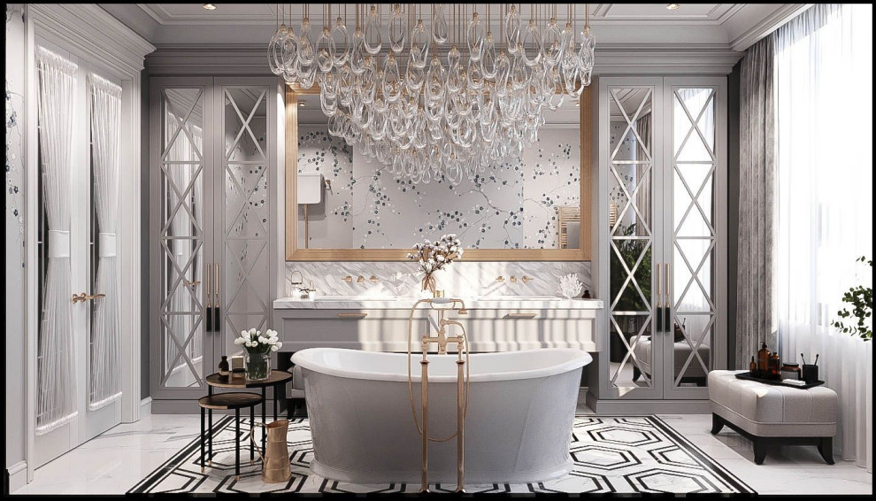 Ванная для Блогера