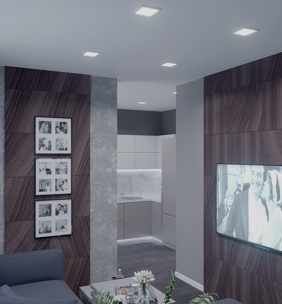 "Дизайн-проект однокомнатной квартиры"