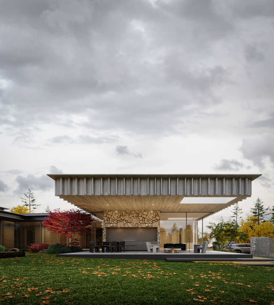 Introspective House рядом с Национальным парком «Лосиный Остров».