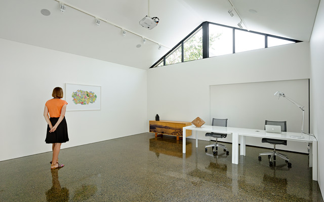 Interior trendy-hjemmekontor