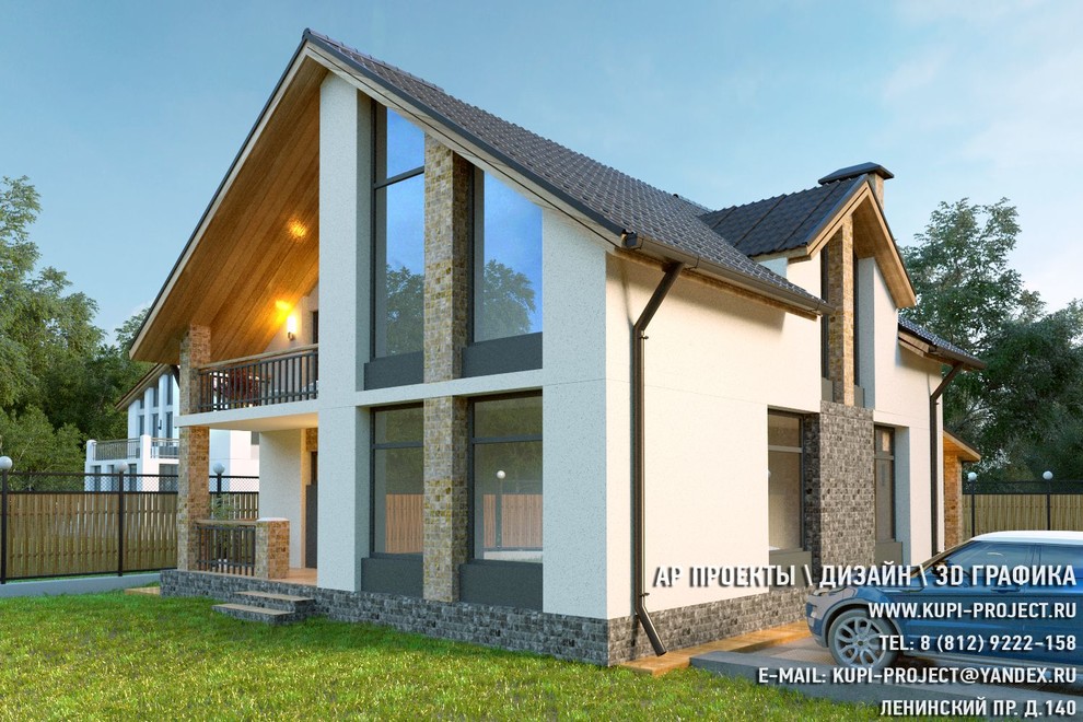 Дом Пуатье 10х14