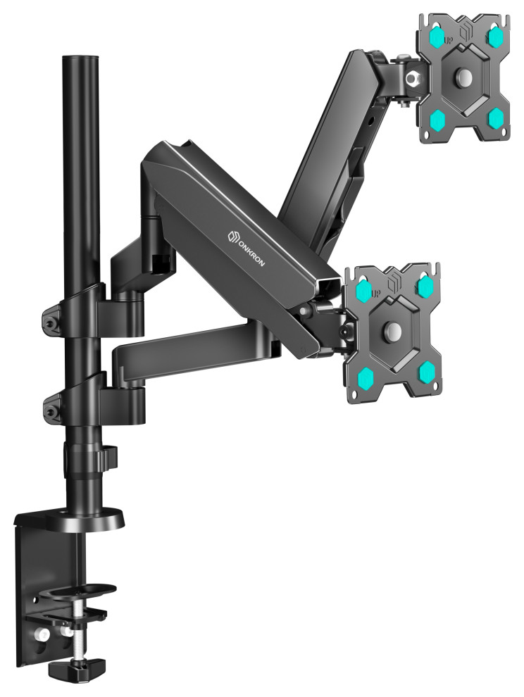 ONKRON Dual Monitor Mount for 13 32 Inch Screens up to 17.6 lbs