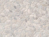 Rio Lago Slice Pebble Ash Marble Pebble - 12 x 12