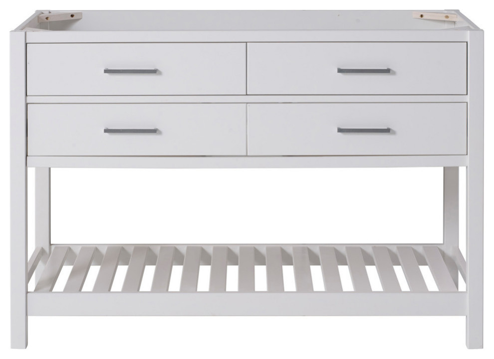 Harrison 24"W Vanity Only, 48" Transitional Bathroom Vanities And Sink Consoles by