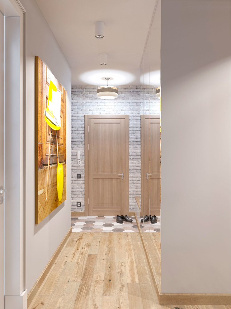 Квартира для семьи "Из трешки в четырехкомнатную". 3 D визуализация.