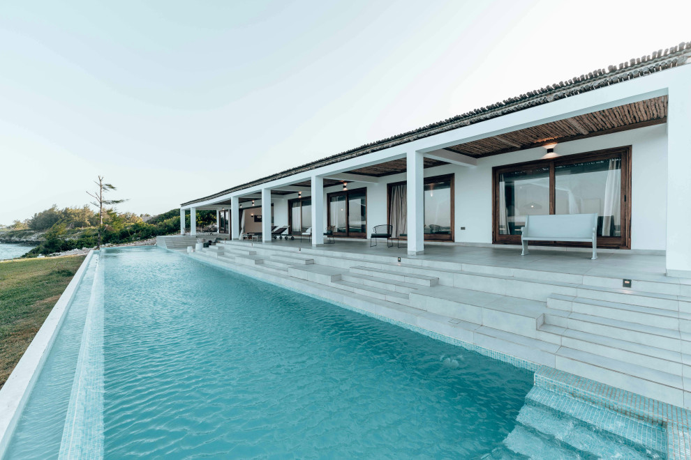 Pool Side Patios & Living Areas
