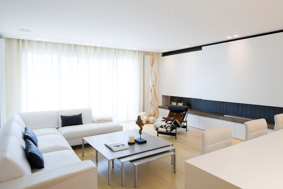 Idée de décoration pour un salon design.