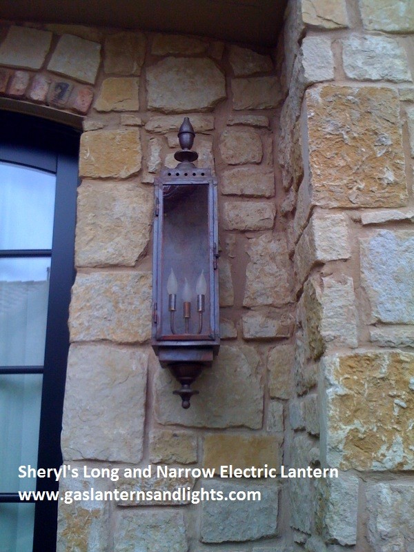 Sheryl's Long and Narrow Gas Lanterns