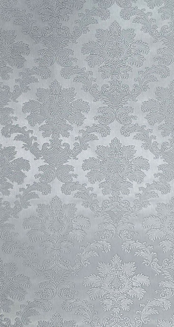 Textured Wallpaper Blue Black Silver Metallic vintage rust Diamond Floral damask 