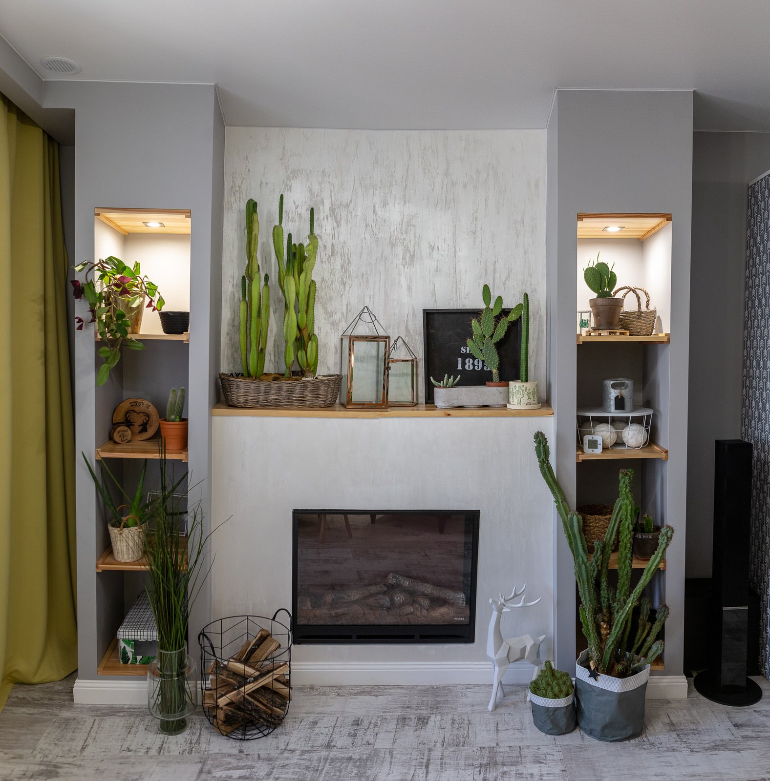 Двухкомнатная квартира в скандинавском стиле. Реализация