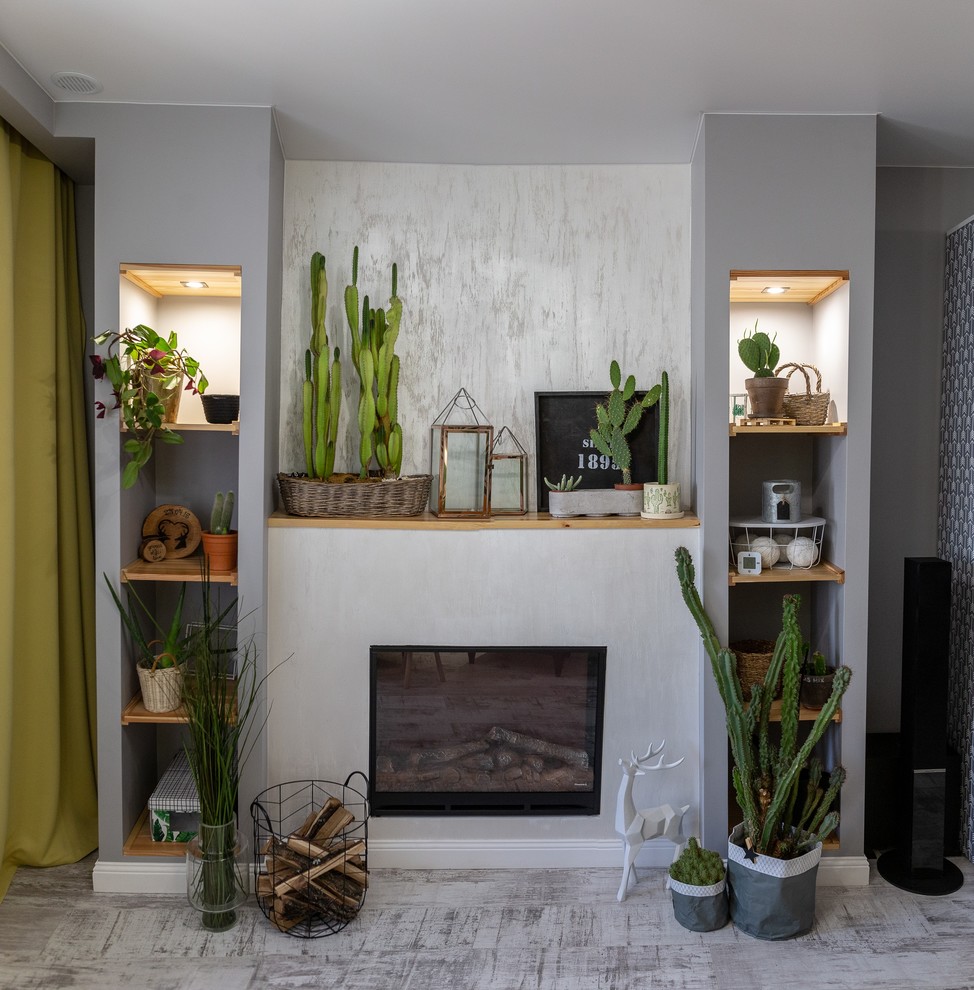 Двухкомнатная квартира в скандинавском стиле. Реализация