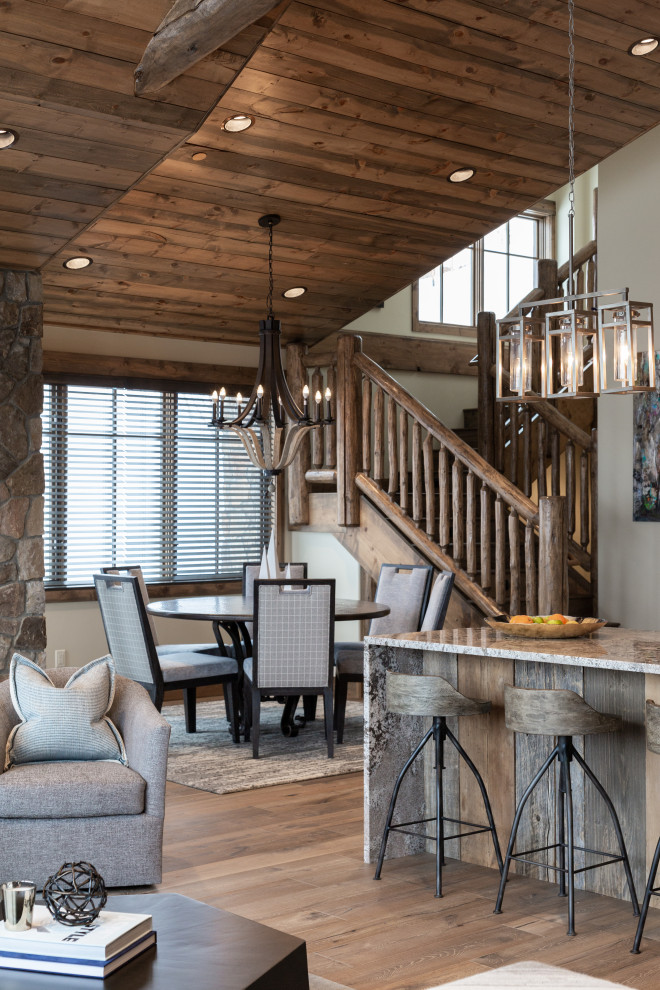 Home design - transitional home design idea in Denver