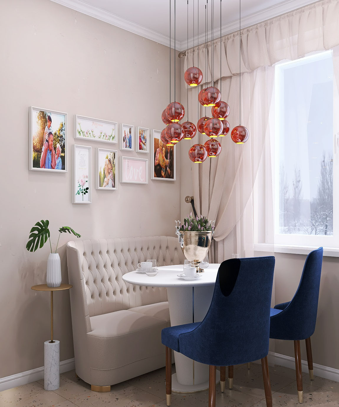 Однокомнатная квартира для пары с внуками