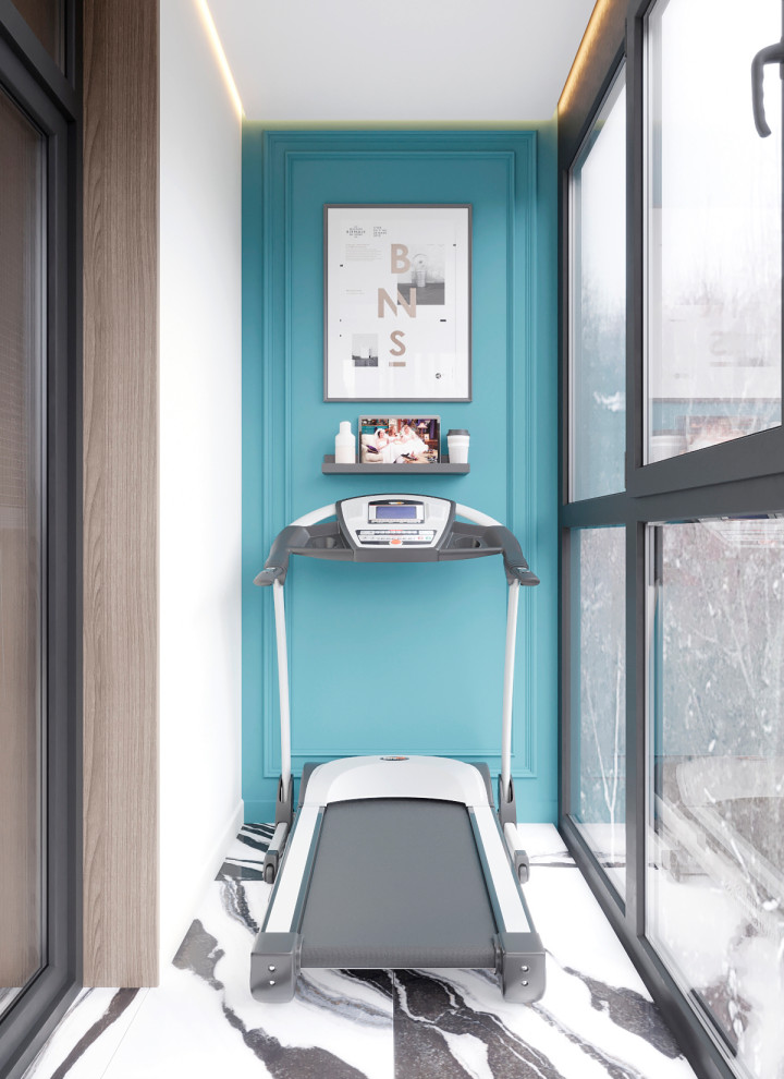 Дизайн однокомнатной квартиры 44,9 кв.м в Москве