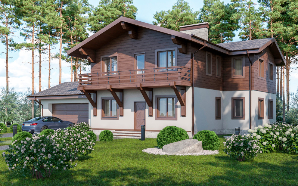 Проект дом Тип 8 ГБ