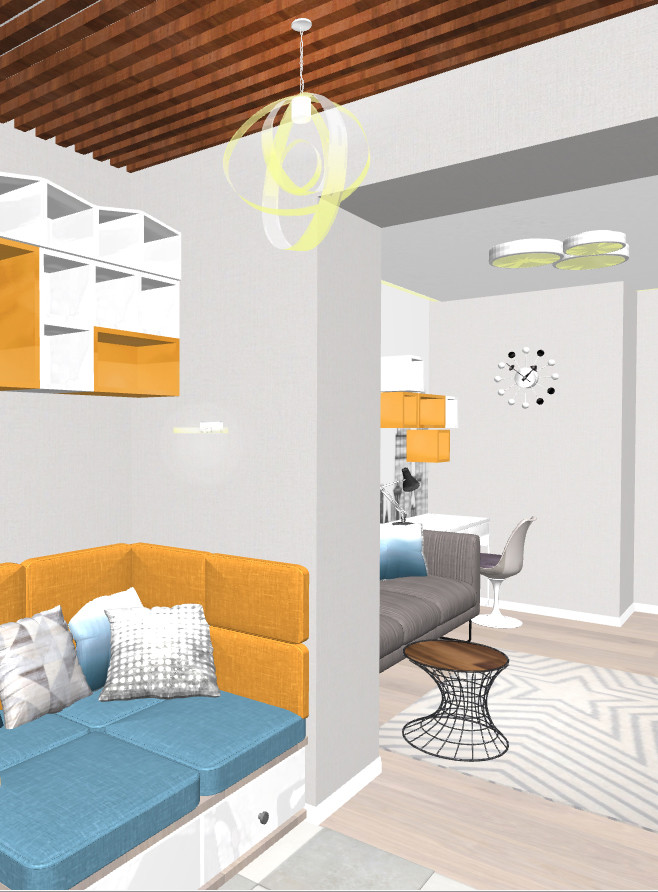 Двухэтажная квартира в Подмосковье