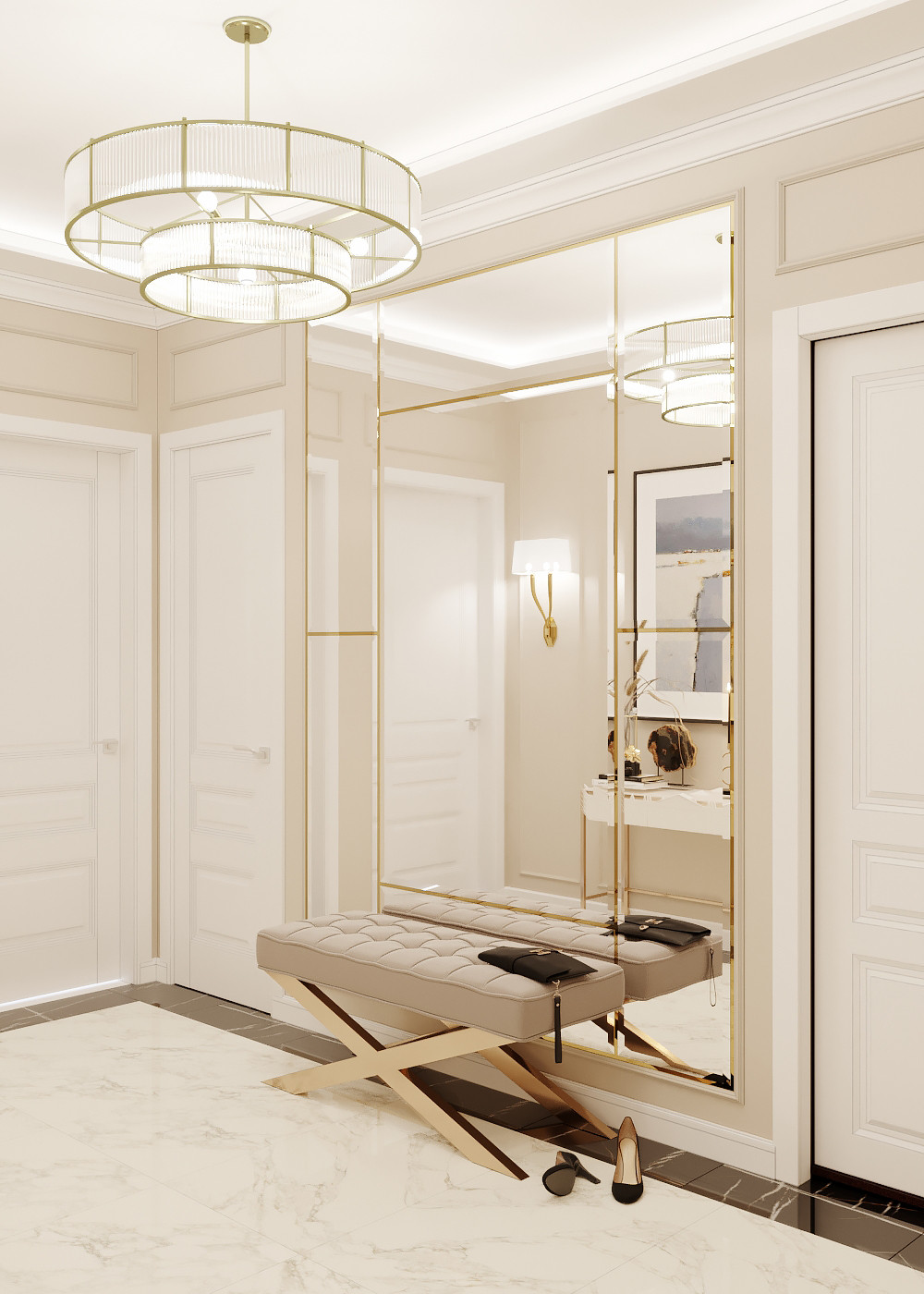 Ждановская 45. Прихожая