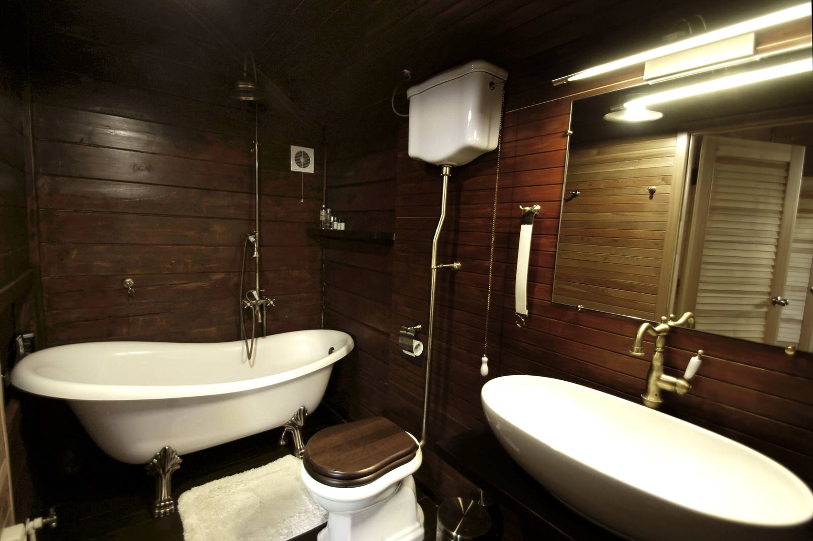 Шале на палубе