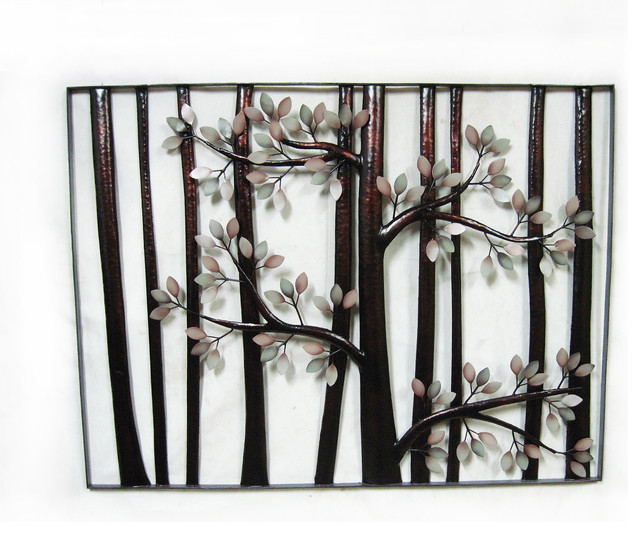 Lost in The Woods Metal Wall Art