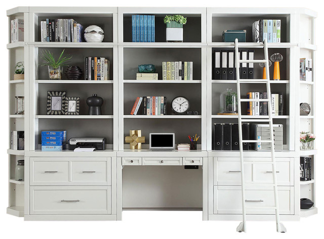 Parker House Catalina 6 Piece Home Office Library Bookcase Transitional Bookcases By Greatfurnituredeal