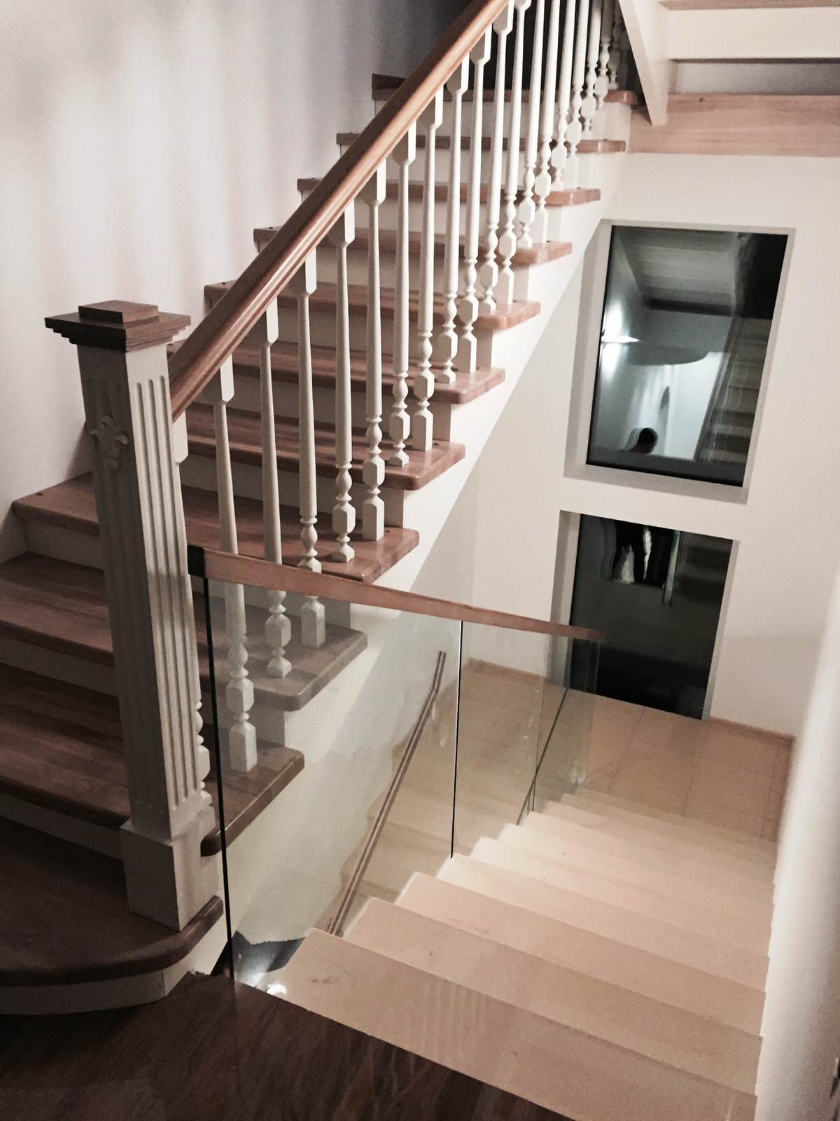 Самонесущие ограждения из стекла Маршаг