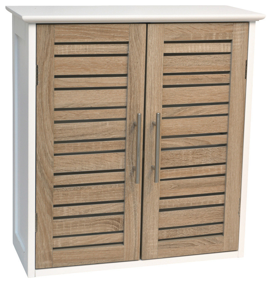 Wall Cabinet 1 Or 2 Doors Bath Mounted Storage Shelves Stockholm