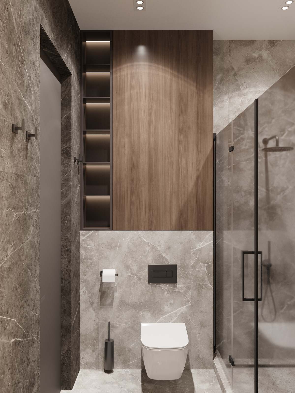 Дизайн-проект квартиры в ЖК «Фонвизинский» 83 кв.м