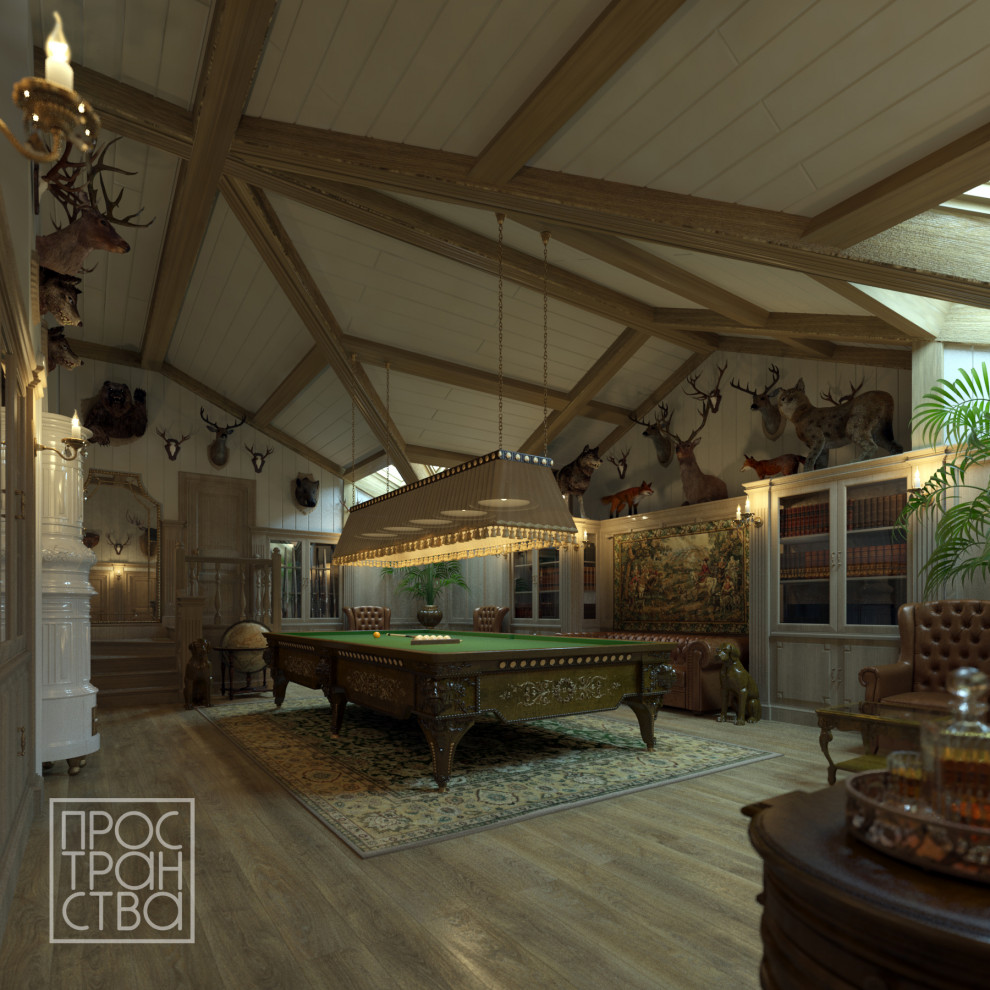 Проект реконструкции исторического особняка в Подмосковье