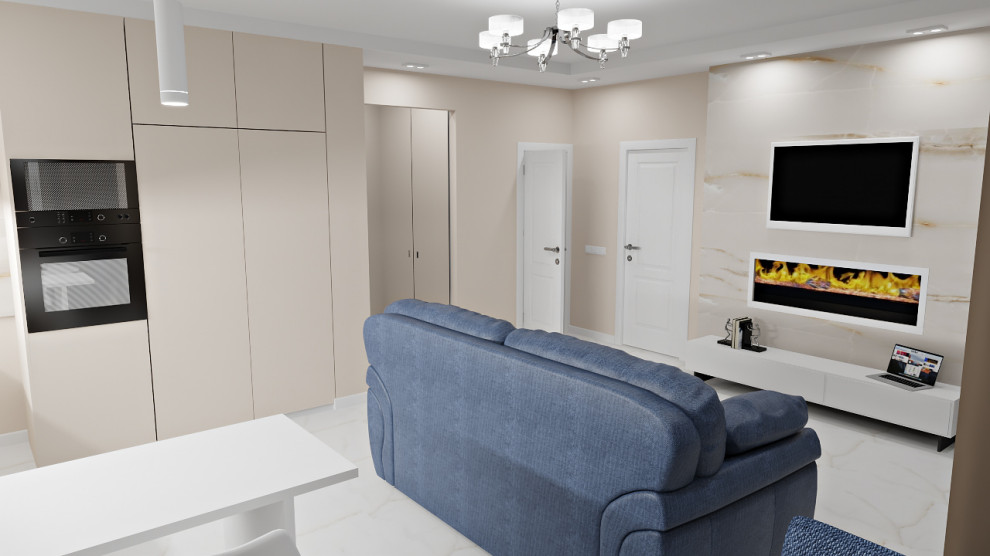 Двери в санузел и спальню