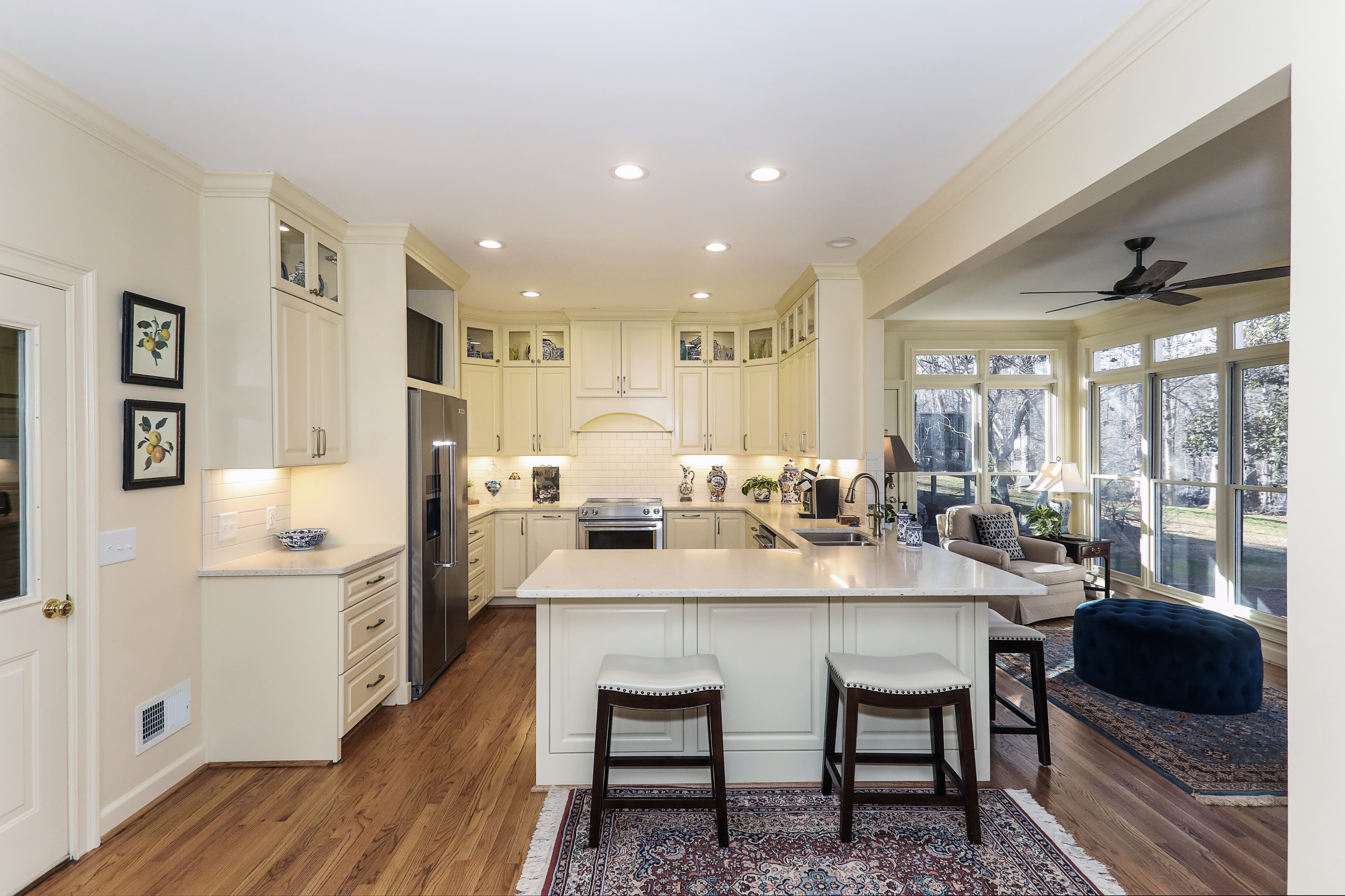 Cumming Kitchen, Sunroom, and Laundry Remodel