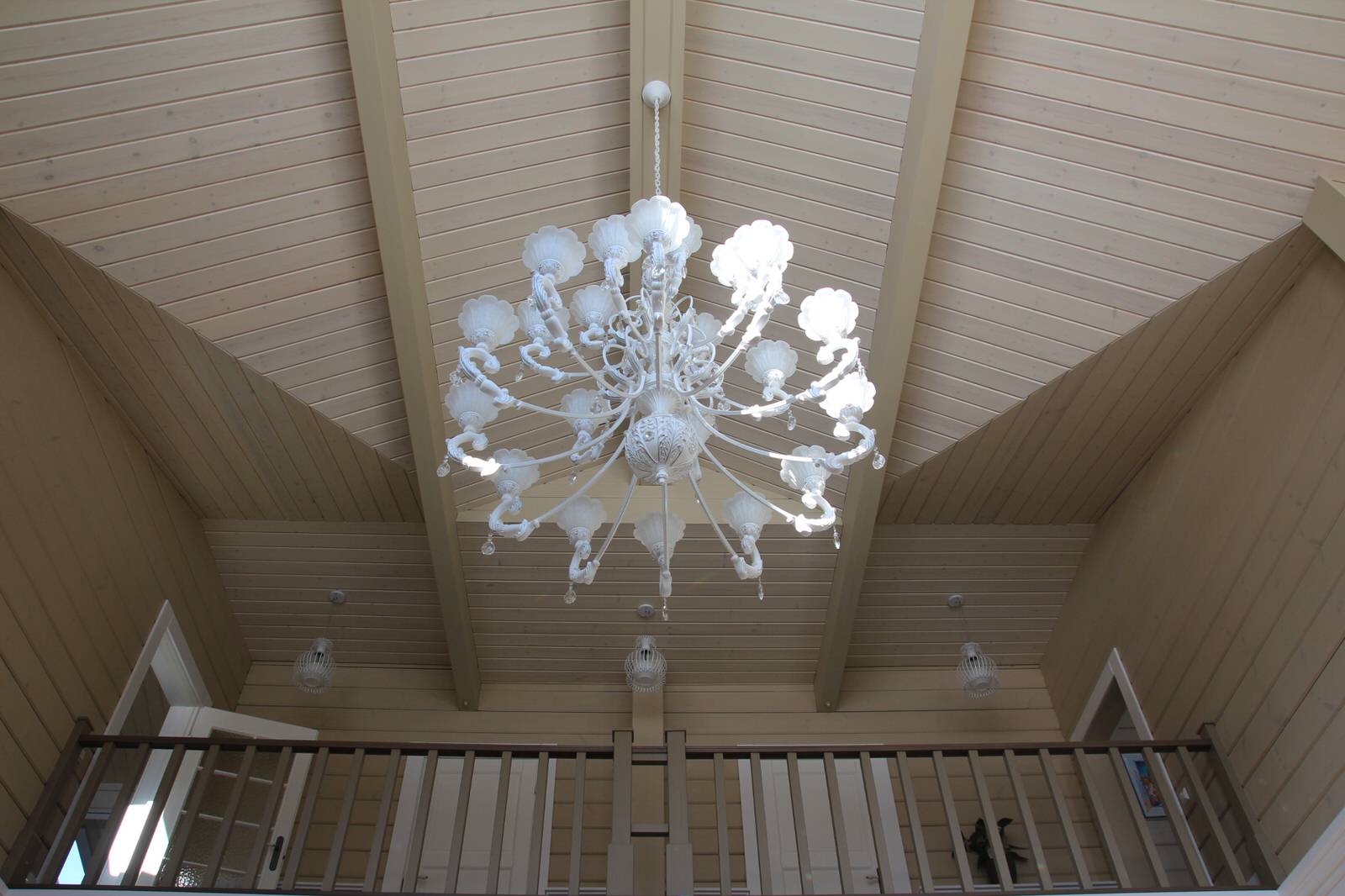 Дом с видом на лес.