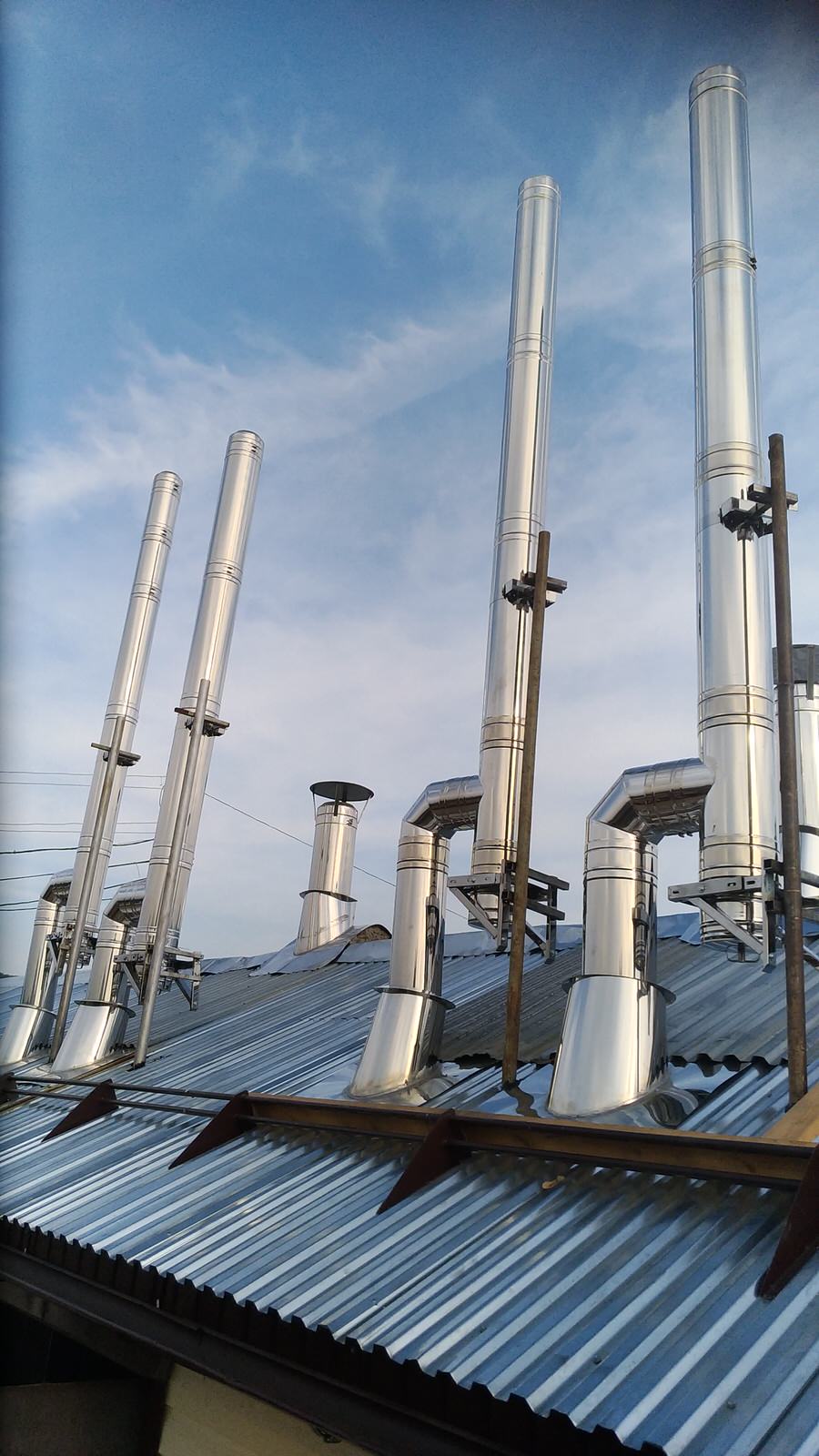 Дымоходы и вентиляция