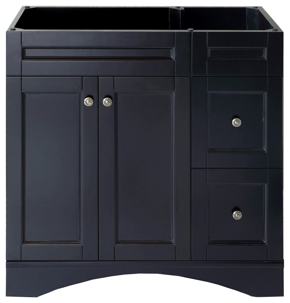 Elise 36" Single Bathroom Vanity Espresso Transitional