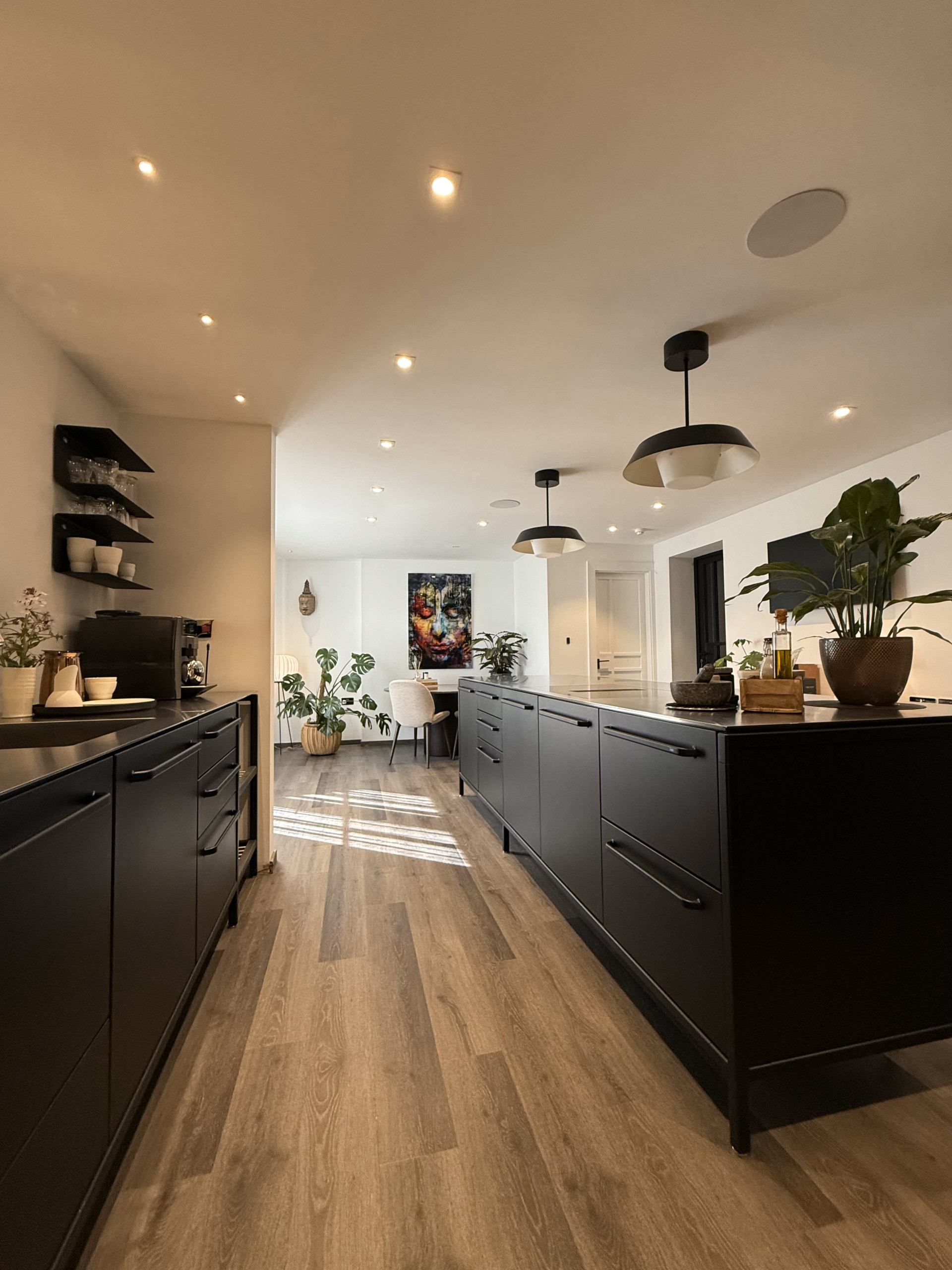 INTERIOR DESIGN STUDIO - VIPP LOUNGE SPACE - BEFORE & AFTER