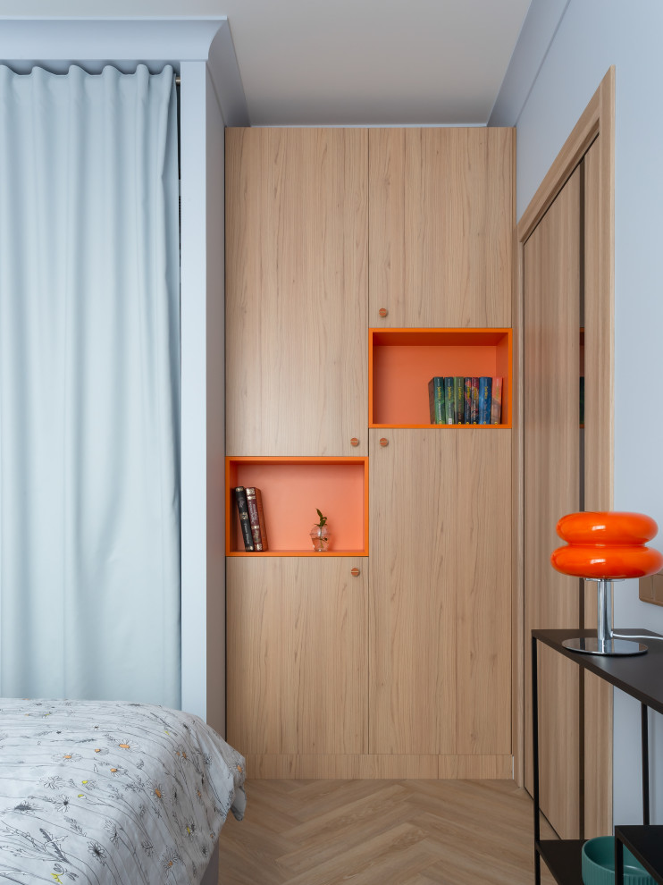 Малые м2 - не помеха комфорта. Смелый и яркий интерьер для молодой семьи