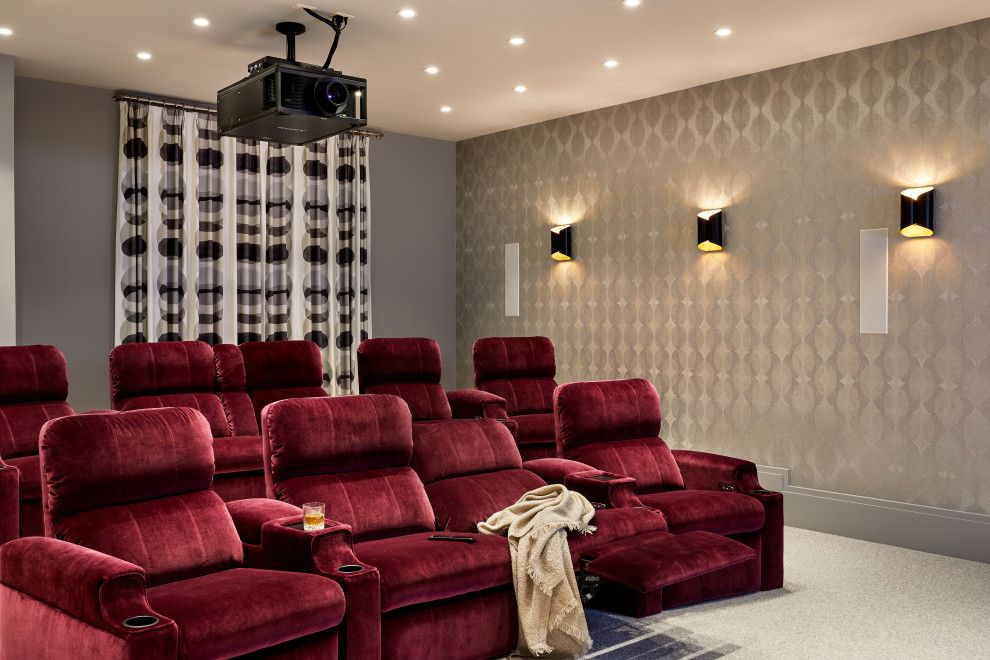 Great Falls - Transitional - Home Theater - DC Metro - by M.S. Vicas ...