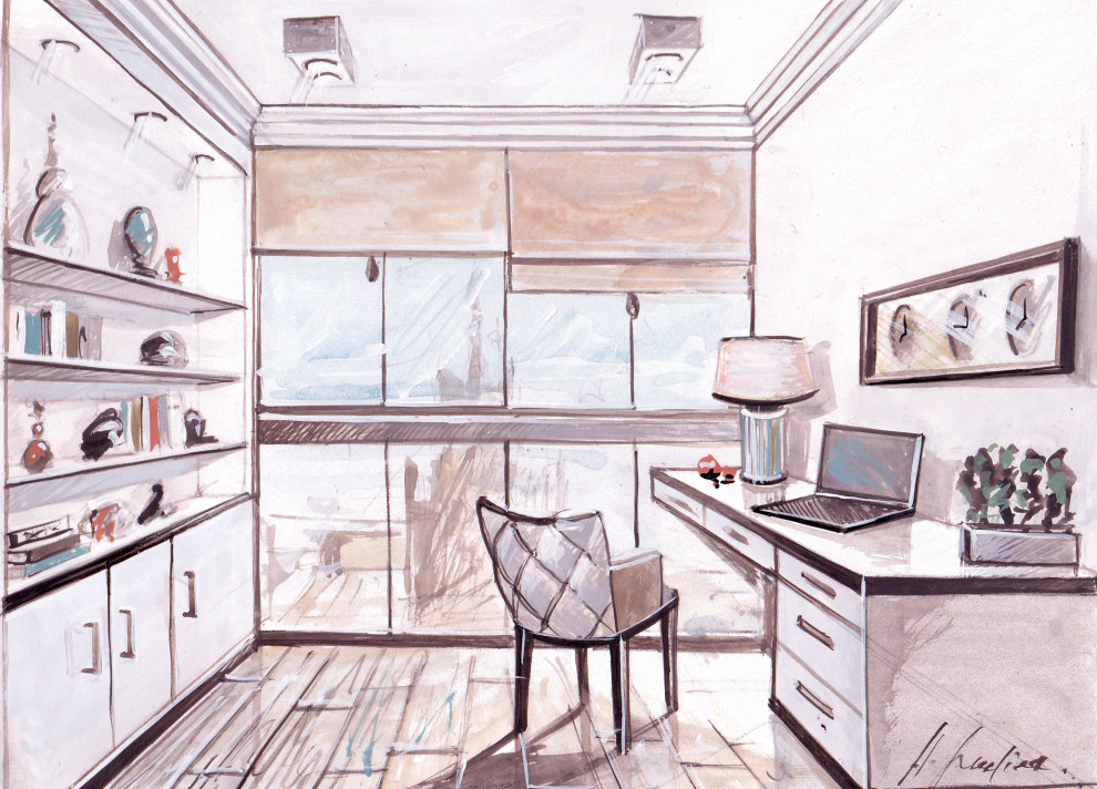 ШИК Клубный дом на Басманной 74 м2