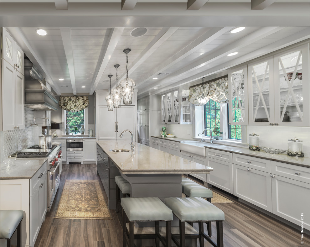 Kitchen - transitional kitchen idea in Chicago