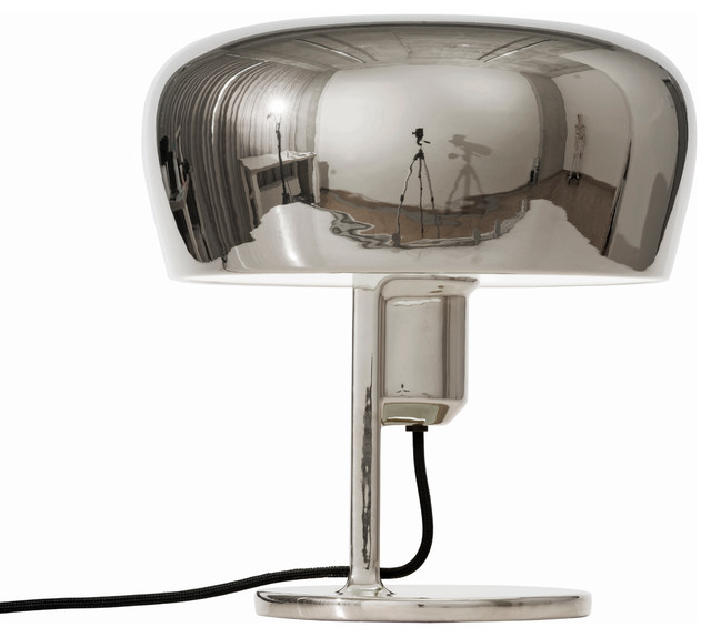 Formagenda Coppola Table Lamp, Platinum and White