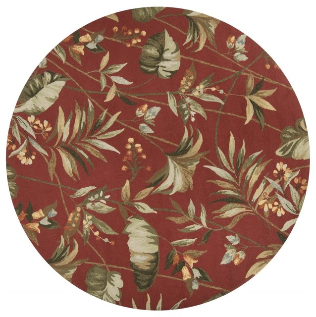 Indoor/Outdoor Rain Area Rug Contemporary Outdoor Rugs by RugPal