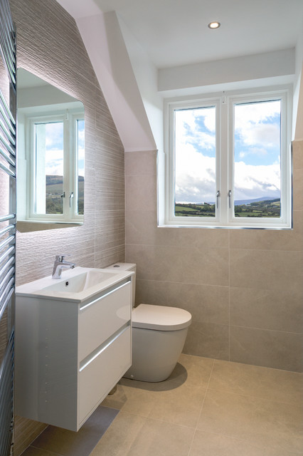 Family home Kilternan Dublin contemporary-bathroom