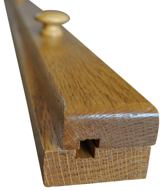 Wooden Oak Quilt Hanger Clamp Quilt Holder Fruitwood Stain