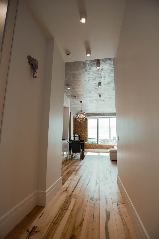 РЕМОНТ ДВУХКОМНАТНОЙ КВАРТИРЫ 54 КВ.М В СТИЛЕ ЛОФТ