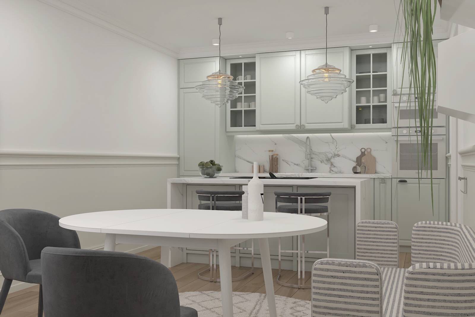 Квартира для родителей подписчицы в ЖК "Солнечный город"