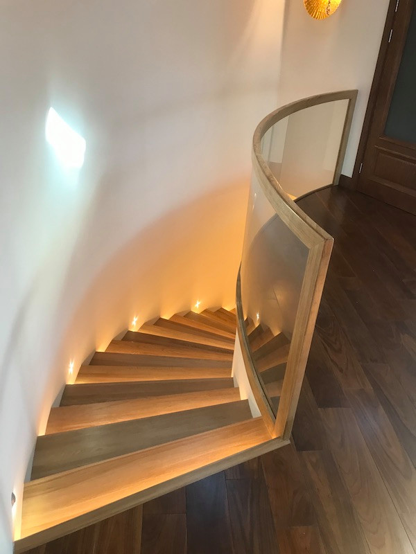 Ограждение ГНУТОЕ СТЕКЛО