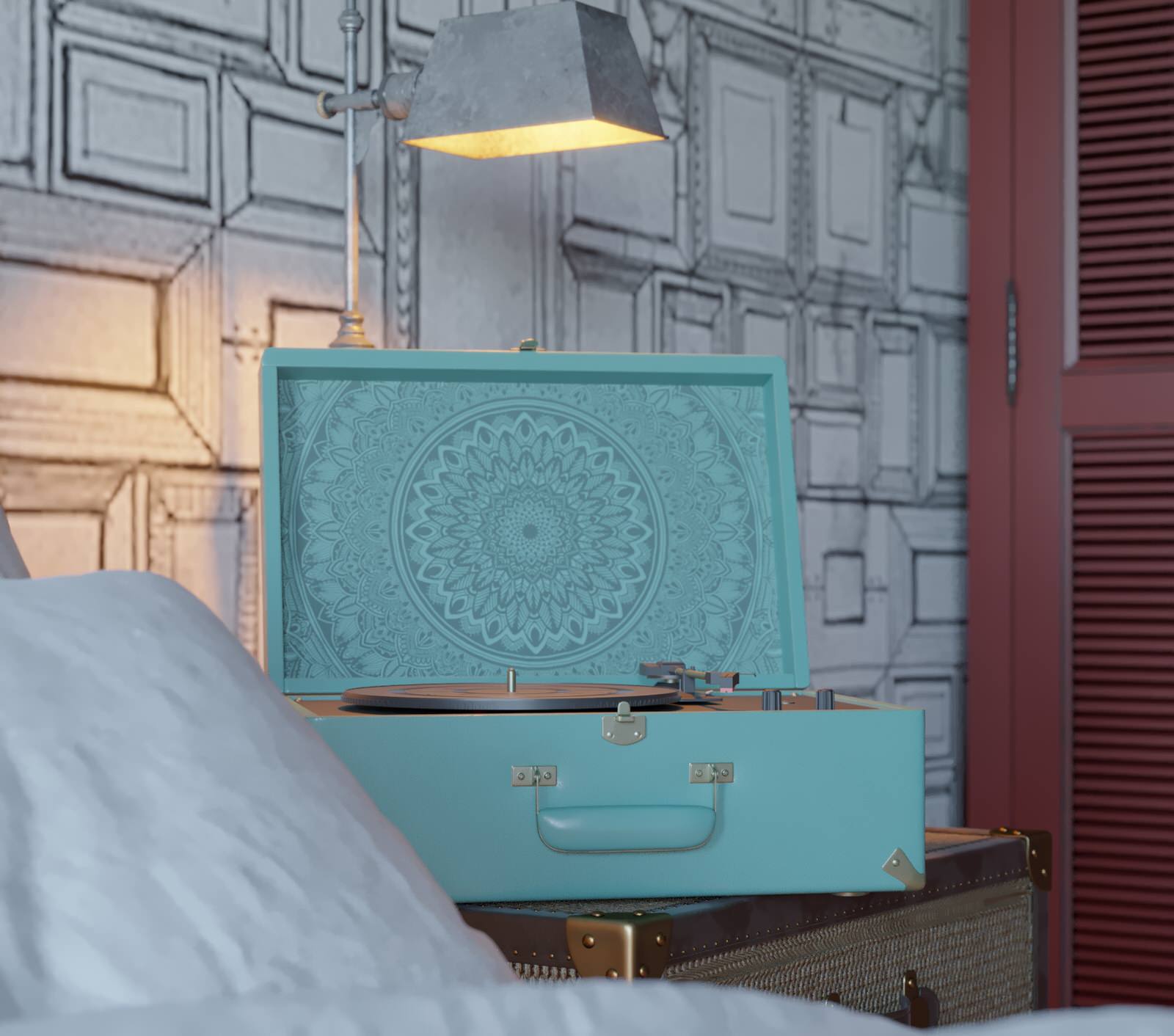 Спальня. Загородный дом