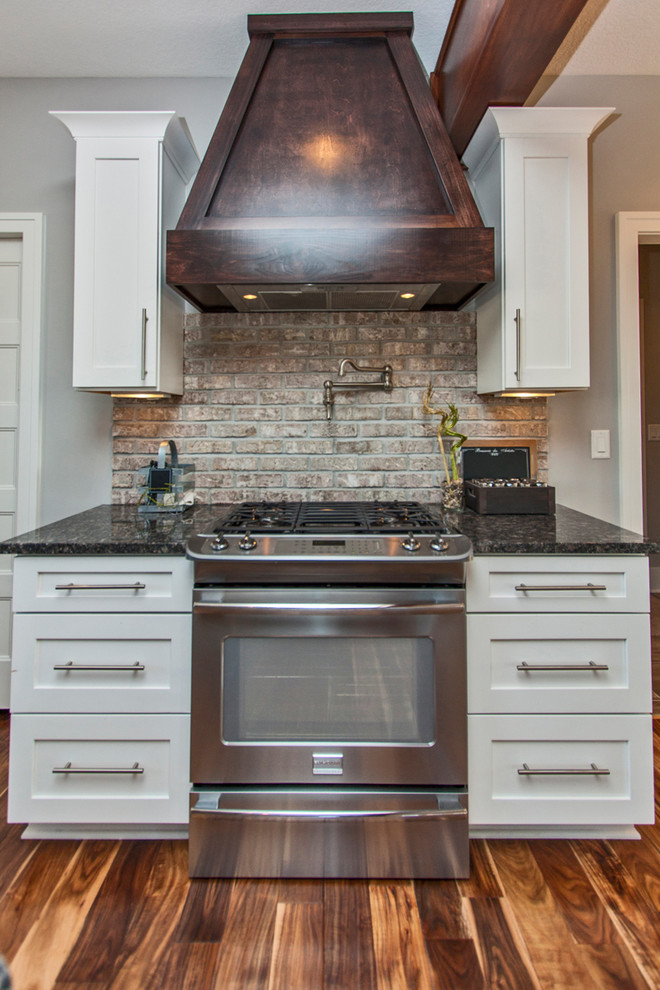 Inspiration for a transitional kitchen remodel in Cedar Rapids