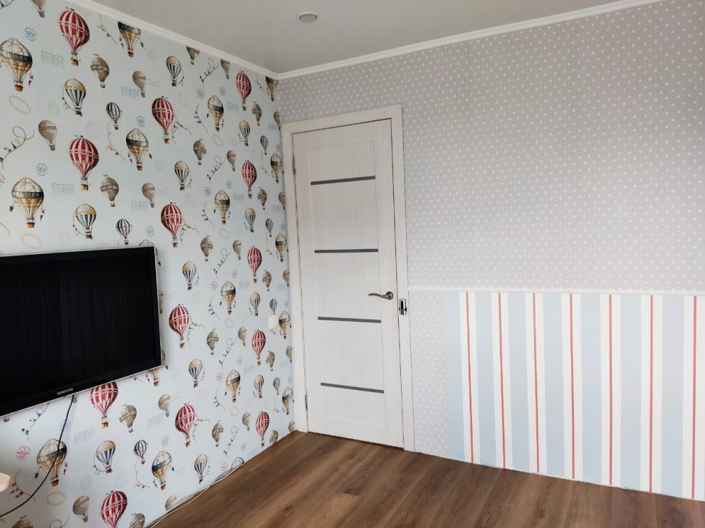 Гостиная и детская для молодой семьи