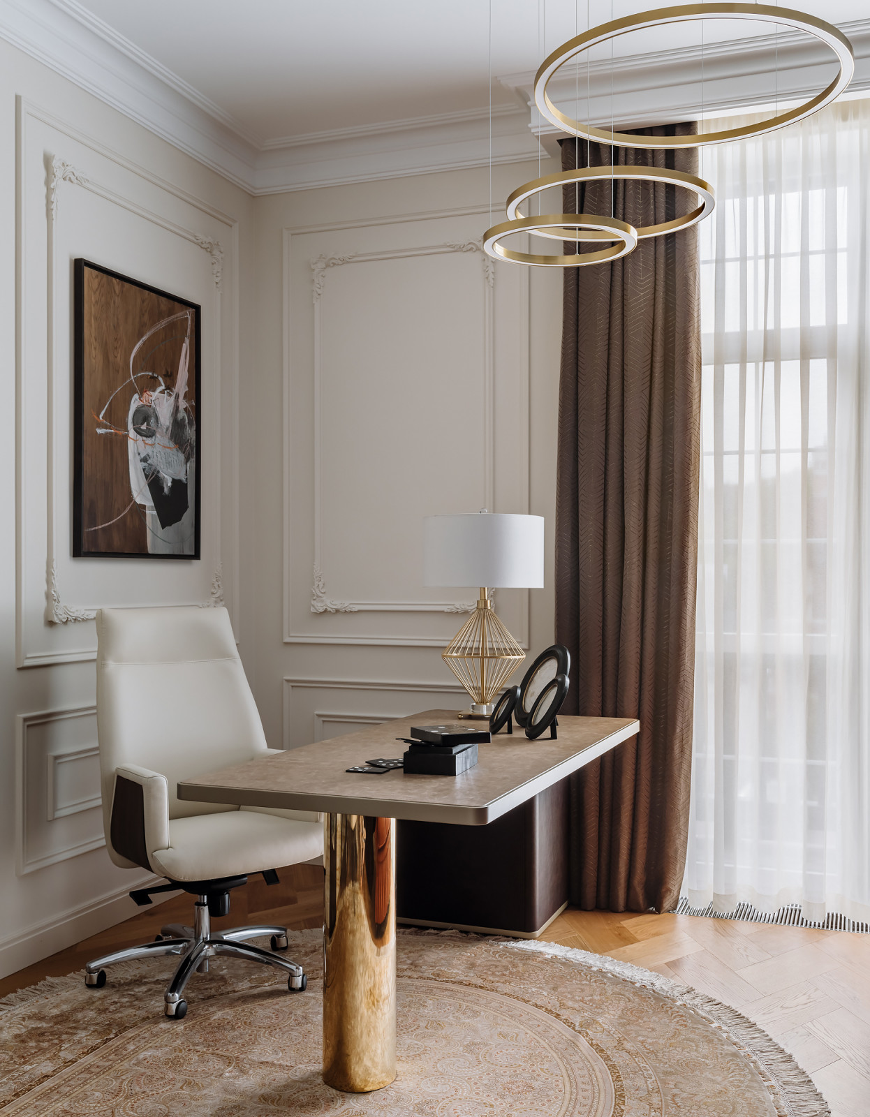 Стилизация квартиры в КП Довиль